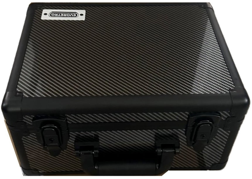 ER GRADED CARD STORAGE BOX HEAVY DUTY 3 ROWS SILVER/GRAY ALUMINUM