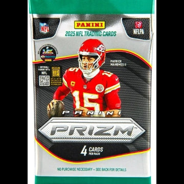 Panini 2023 NFL trading card pack with Patrick Mahomes on the front