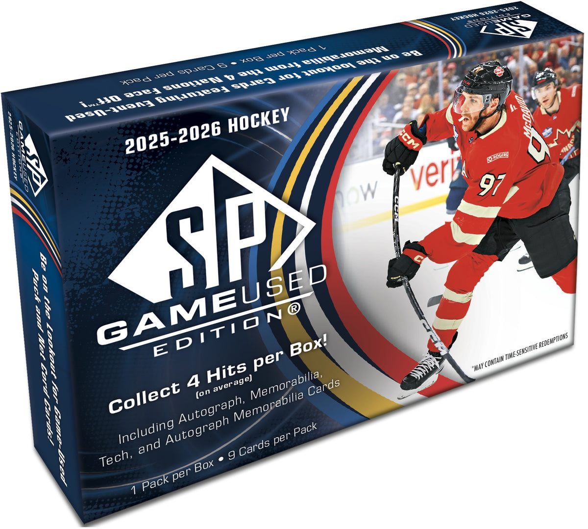 UD SP GAME USED HOCKEY